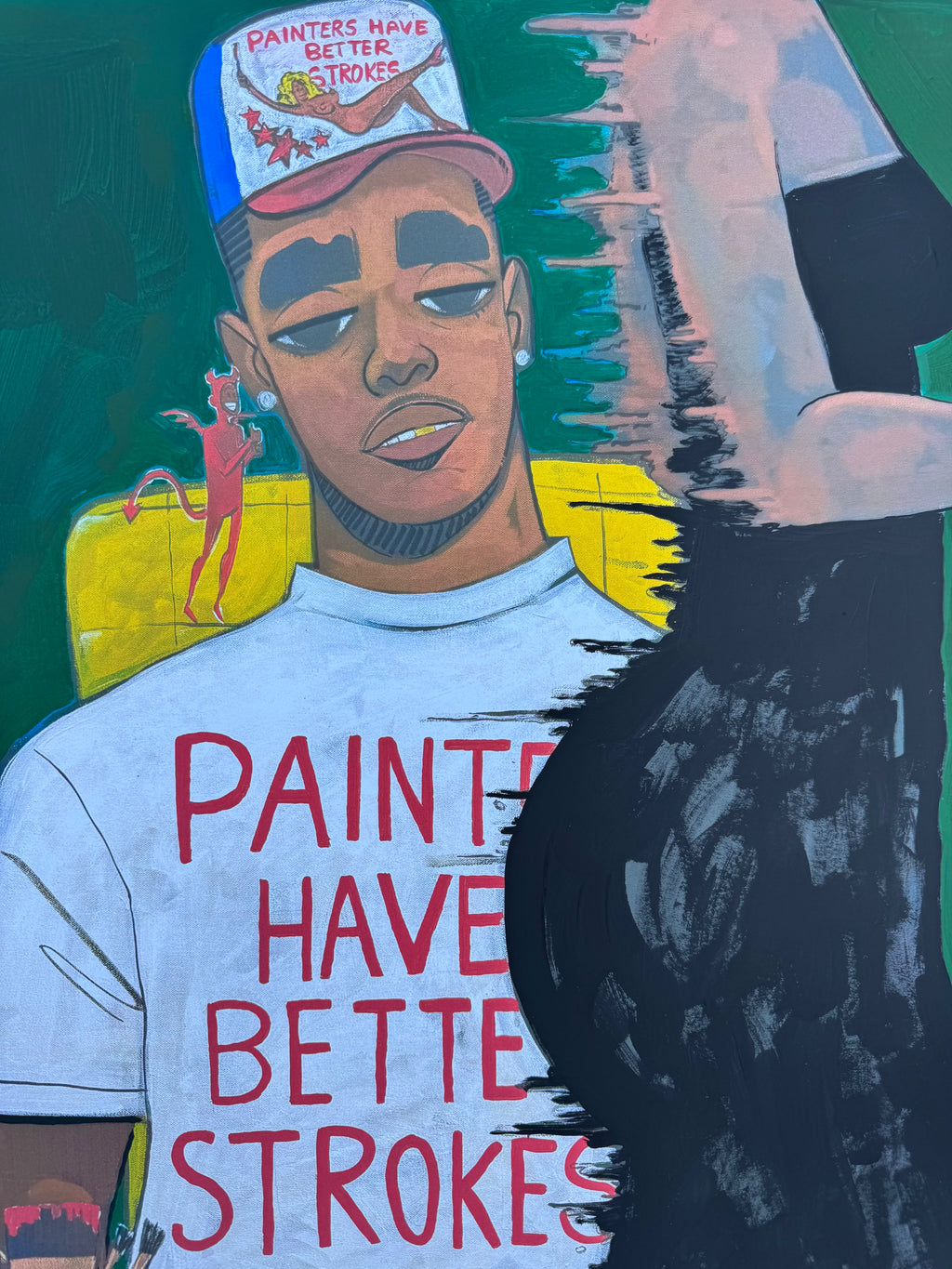 "PAINTERS HAVE BETTER STROKES" PRINT